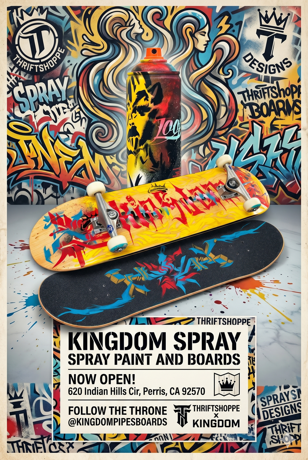 Custom Kingdom Grip Tape