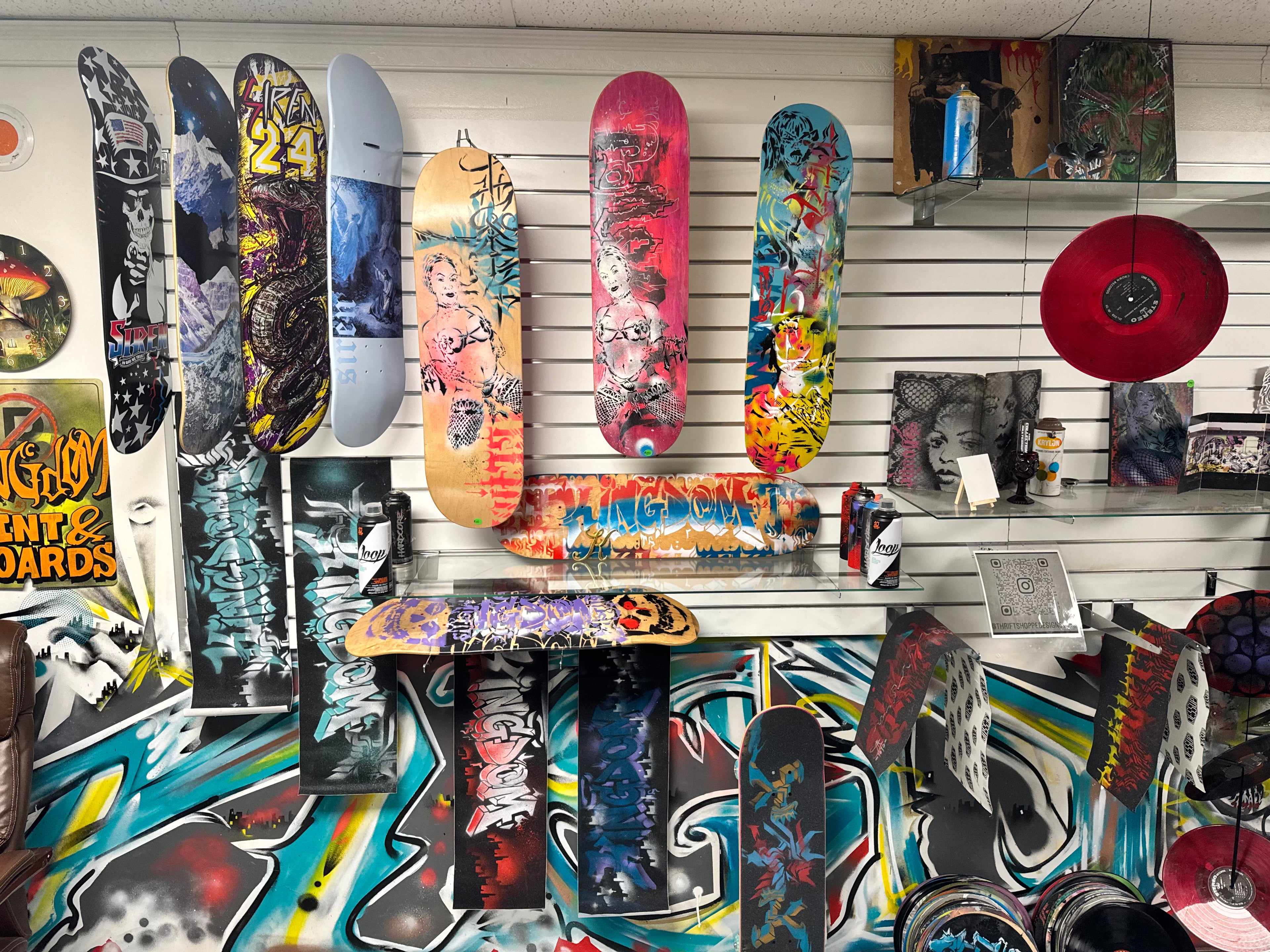 Kingdom Siren Skateboard Decks